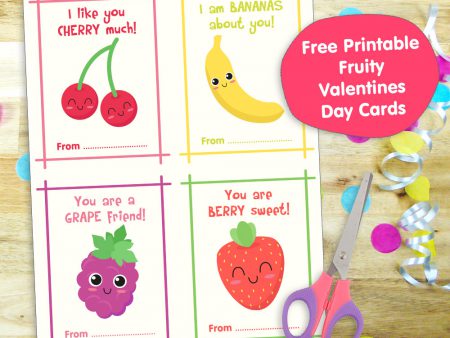 Valentines Fruity Cards